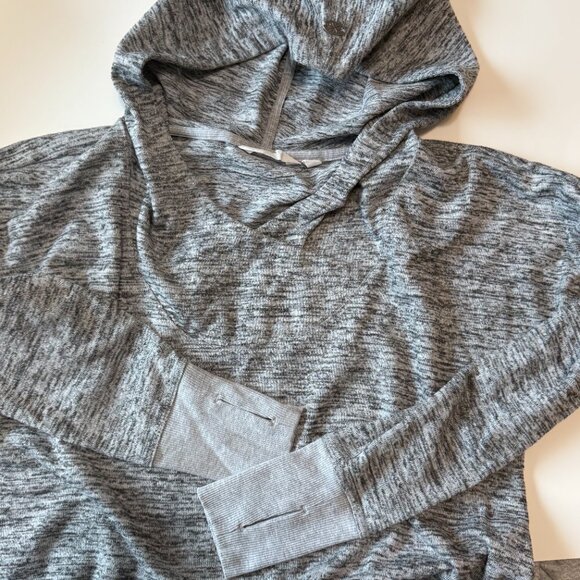 Athleta Batwing & Robin Cowlneck Hooded Pullover Sweatshirt Women's Size Small - Picture 10 of 10
